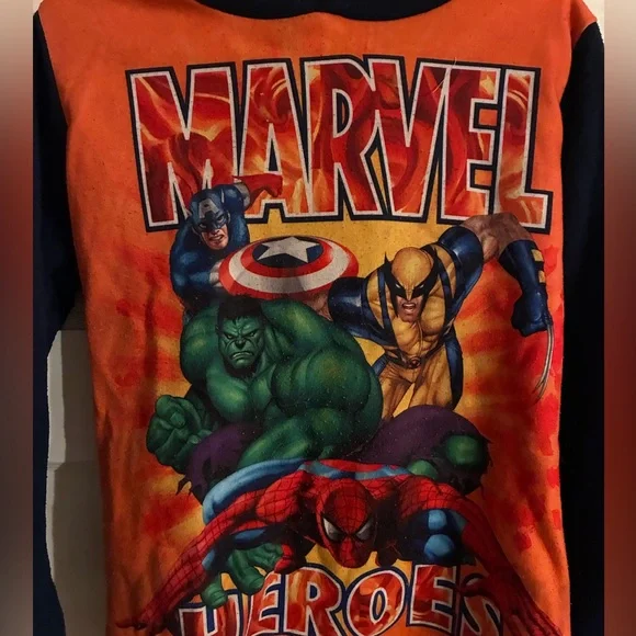 Boy's Jackets And Pants Bundle With SpongeBob And Avengers Set Size 7 And 6/7. - Picture 6 of 11